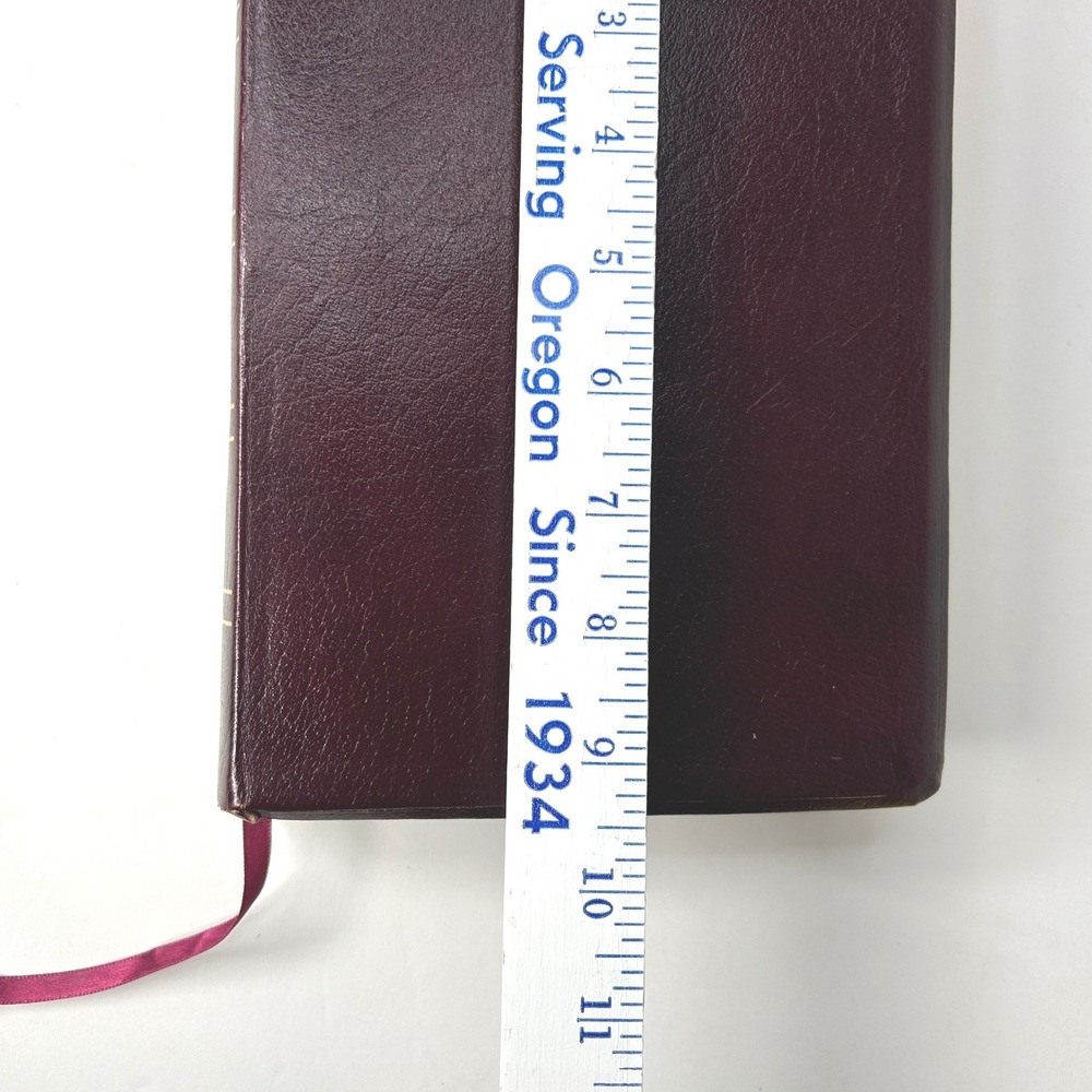 Hebrew Greek Key Study Bible King James Version KJV Red Letter Bonded Leather - Picture 7 of 12